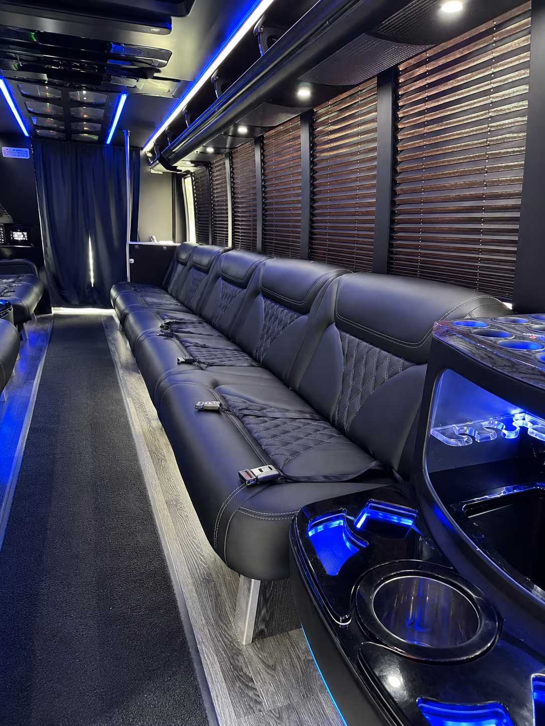 bachelorette and bachelor party buses through quincy and boston