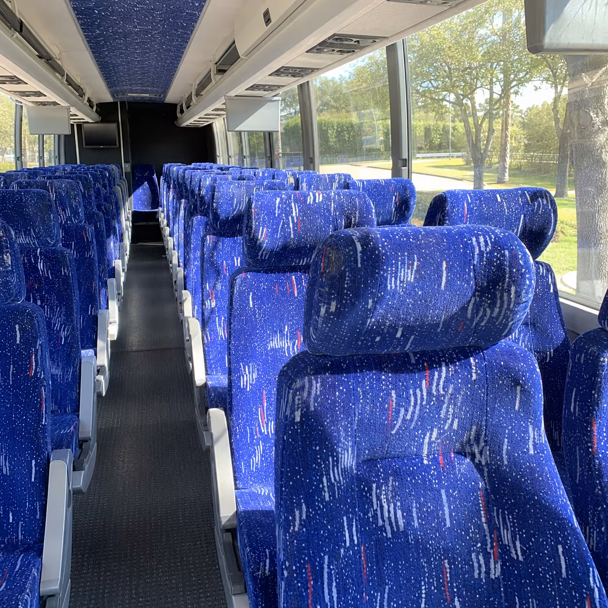 quincy concert transportation onboard seating
