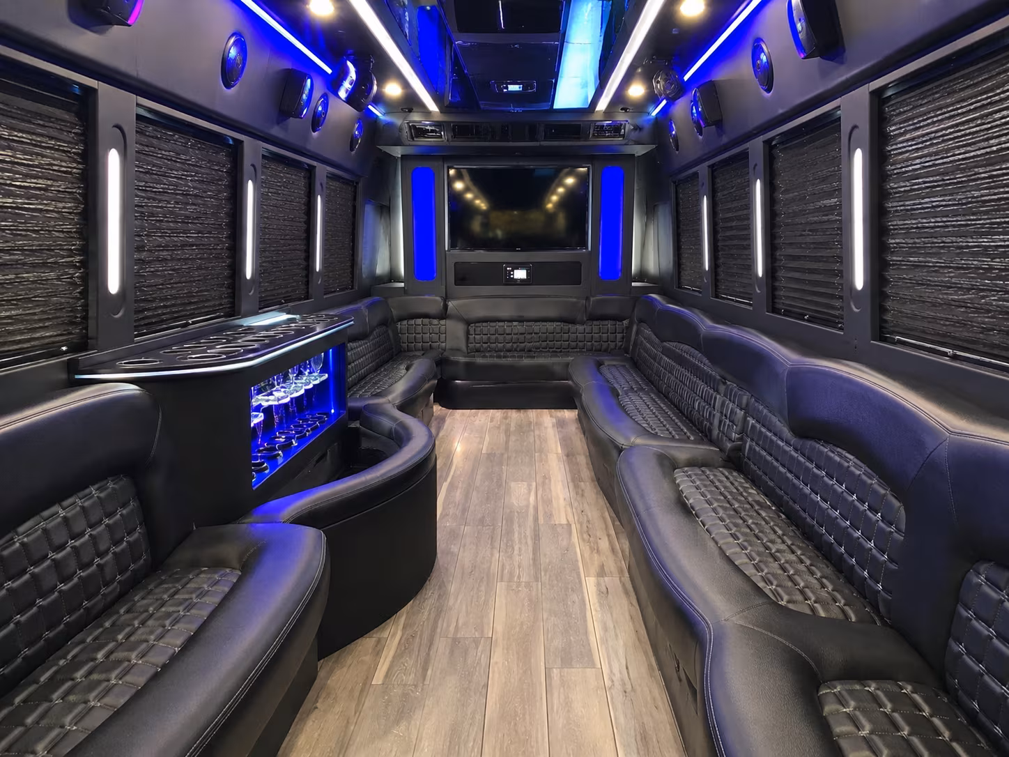 quincy holiday party bus rental