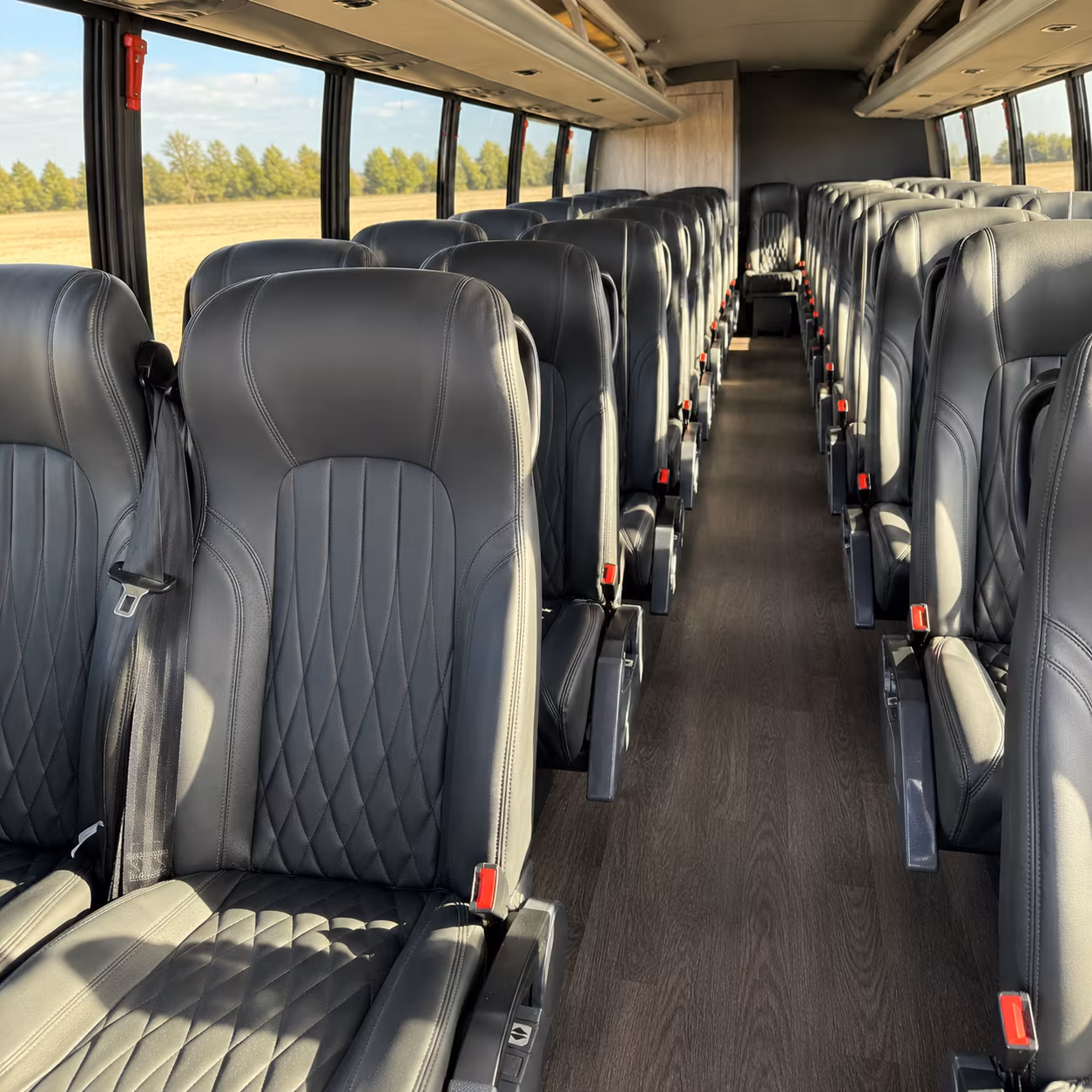 quincy religious group transportation onboard seating