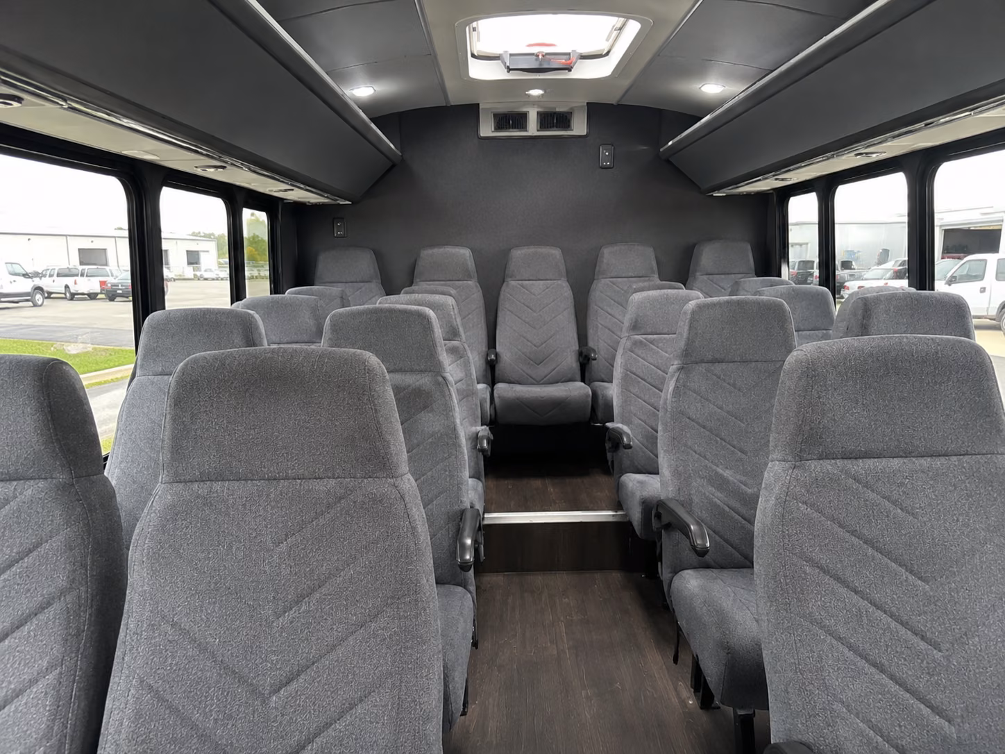 quincy wine tour brewery transportation onboard seating